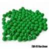 Bile FUDO Tungsten Slotted Beads 4.6mm, Fluo Green