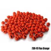 Bile FUDO Tungsten Slotted Beads 4.6mm, Fluo Orange