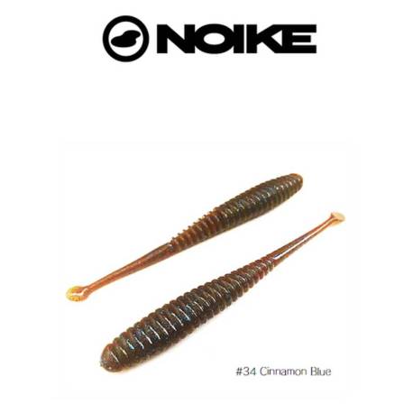 Shad NOIKE Kemnpa 9.5cm, culoare 34-Cinnamon Blue, 10buc/plic