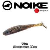 Naluca NOIKE Wobble Shad Ninja 5cm, culoare 34-Cinnamon Blue, 12buc/plic