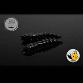 Naluca pastrav LIBRA LURES Kukolka Worm 4.2cm, culoare 040 Black