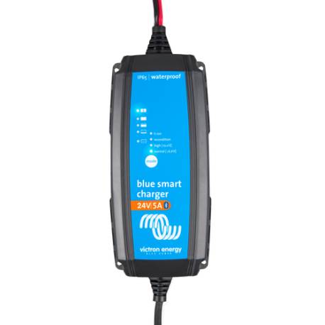 Blue Smart IP65 Charger 24/5 + DC connector