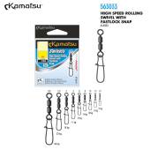 Agrafa fastlock cu vartej dublu KAMATSU K-3033, Nr.8, 8kg, 5buc/plic