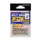 Inele despicate DECOY R-11 EX Silver Nr.5+ 100lbs