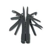 Multifunctional VICTORINOX Swiss Tool MXBS, black, toc din nylon