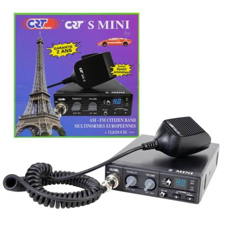 Statie radio CB CRT S Mini Dual Voltage, 12/24V