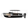 Ambarcatiune ALFASTREET Marine 25 Cabin Evo Outboard, 7.5-8.4m, max. 8 persoane