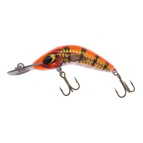 Vobler PREDATEK Boomerang B65S Floating, 6.5cm, 9g, culoare Fireball Red