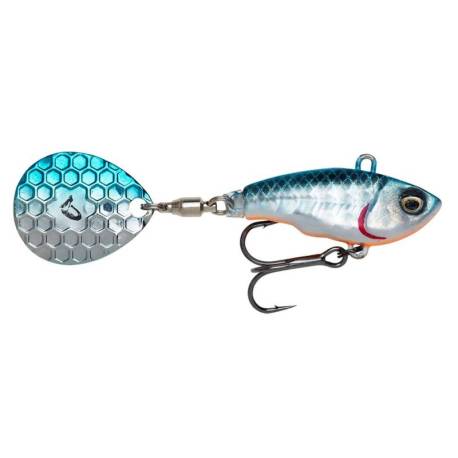 Spinnertail SAVAGE GEAR Fat Tail NL, 5.5cm, 6.5g, culoare Blue Silver