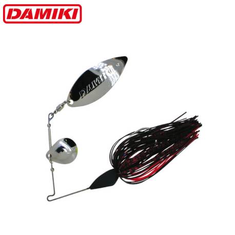 Spinnerbait DAMIKI M.T.S. 10.7g culoare 003D Black Red