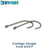 Carlige HITFISH Single Hook 6257 Nr.6, 10buc/plic