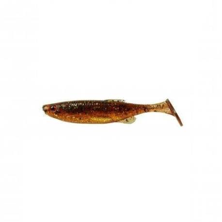 Shad SAVAGE GEAR Fat Minnow T-Tail 13cm, culoare Motoroil UV, 5buc/plic