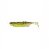 Shad SAVAGE GEAR Fat Minnow T-Tail 7.5cm, 5g, culoare Green Pearl Yellow, 5buc/plic