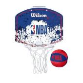 Mini panou baschet WILSON NBA team RWB, 28.5 x 24cm