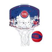 Mini panou baschet WILSON NBA Team Det Pistons, 28.5 x 24cm