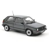 Macheta auto VOLKSWAGEN Golf 2 CL (1988) 1:18 gri metalizat