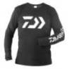 Bluza pescuit DAIWA D-VEC Long Sleeve Black, XXL