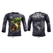 Bluza pescuit JAXON Fishing Team Perch Camo L