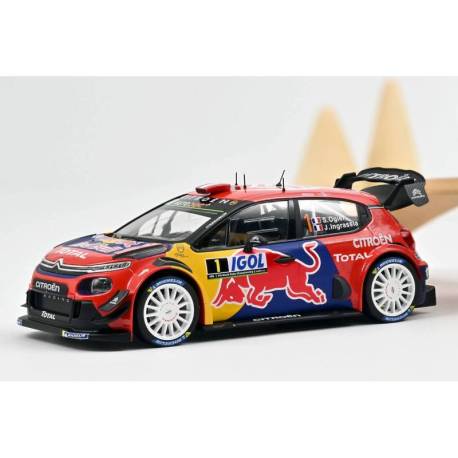 Macheta auto CITROEN C3 WRC Tour de Corse (2019) 1:18 rosu