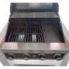 Gratar pe gaz Grandhall Premium GT4 K04000305A, cu 4 arzatoare din inox, incastrabil, gratare din fonta