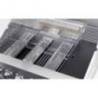 Gratar pe gaz Grandhall Elite G5 K05000324A, cu 6 arzatoare 5 inox si 1 infrarosu, incastrabil, grile inox, plita fonta