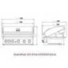 Gratar pe gaz Grandhall Elite G5 K05000324A, cu 6 arzatoare 5 inox si 1 infrarosu, incastrabil, grile inox, plita fonta