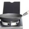 Set tigaie wok si stativ rotund pentru arzator lateral, 30 cm - ALL'GRILL 19999WR
