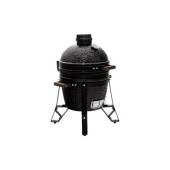 Gratar ceramic pe carbuni Kamado The Bastard Classic Compact, stand inclus