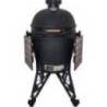 Gratar ceramic pe carbuni Kamado The Bastard Urban Large, stand inclus