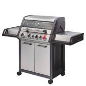 Gratar pe gaz Enders Monroe Pro 4 SIK Turbo, 4 arzatoare inox, arzator infrarosu, grile fonta