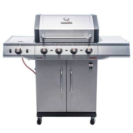 Gratar pe gaz din inox Char-Broil Performance PRO S 4, grile din fonta, TRU-Infrared 140967