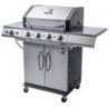 Gratar pe gaz din inox Char-Broil Performance PRO S 4, grile din fonta, TRU-Infrared 140967