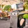 Gratar pe gaz din inox Char-Broil Performance PRO S 2, grile din fonta