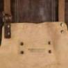 Sort din piele pentru gratar Premium Feuermeister antique coniac, marimea XL, 100 x 80 cm, cu bretele incrucisate