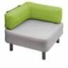 Mobilier gradina si terasa fotoliu de colt - One Bar Element 1 ONEBAR101, 81 x 81 x 67 cm