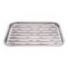 Tava din inox pentru gratar - Char-Broil, 34 x 24 x 2 cm