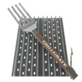 Set 2 grile pentru gratar de 41.5 x 13 cm si spatula GrillGrate