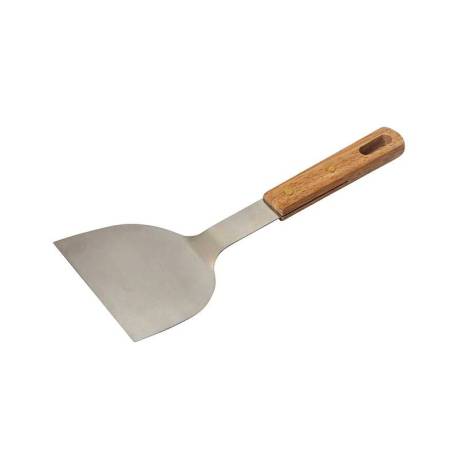 Spatula pentru gratar otel inoxidabil cu maner de lemn - Enders, 10,5 x 27,5 x 2 cm