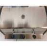 Gratar pe gaz din inox incastrabil - Cadac Meridian, 3 arzatoare