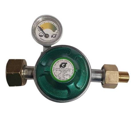 Set regulator gaz de presiune cu furtun si manometru - Grandhall