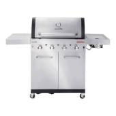 Gratar pe gaz din inox Char-Broil Professional Pro S 4, grile din fonta