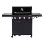 Gratar pe gaz din inox Char-Broil Professional Core B 4, grile din fonta, 4+1 arzatoare