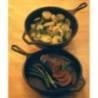 Set 2 tigai din fonta cu maner Lodge Combo Cooker, 26 cm