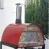 Cuptor traditional pentru pizza pe lemne - Maximus Arena, rosu