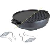 Ceaun din fonta multifunctional Lodge Cook-It-All 35.5 cm, 6.5 litri