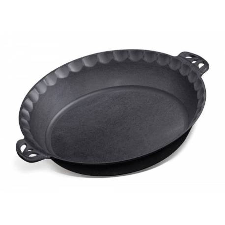 Tava rotunda din fonta pentru placinta Camp Chef, 26 cm