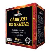 Carbune de gratar din brichete din rumegus, 3 kg - Bioten