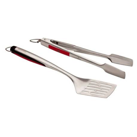 Set 2 ustensile din inox pentru gratar Premium Char-Broil