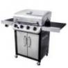 Gratar pe gaz Char-Broil Convective 440S, 4 arzatoare din inox, gratare din fonta