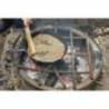Tigaie adanca rotunda din fonta cu maner Lodge, 16.5 cm